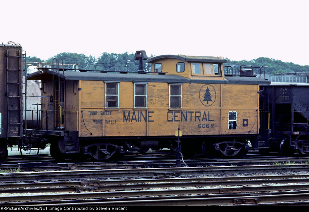 Maine Central caboose MEC #606